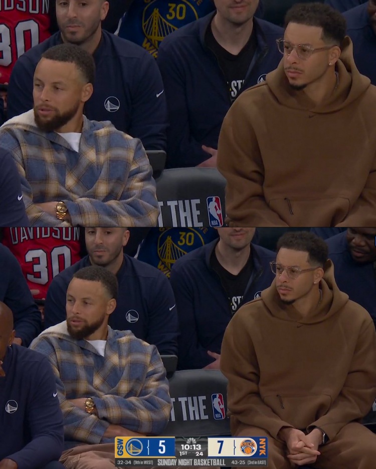 博鱼体育官网-😅库里打趣：我和克莱是”水花兄弟“ 我和赛斯是“康复兄弟”